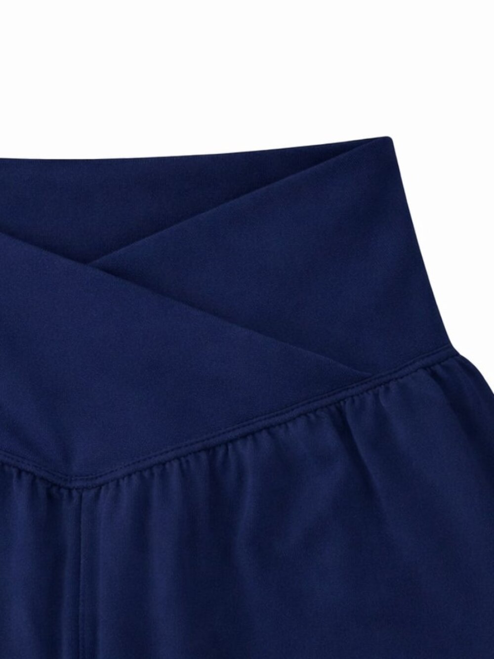Aerie Offline Crossover Waist Navy Shorts - Size XS - Picture 2 of 4